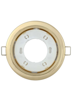 Светильник 4114 встраиваемый под лампу GX53 золото IEK