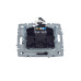 BRITE Розетка компьютерная RJ45 кат.5E РК10-БрЧ черный IEK