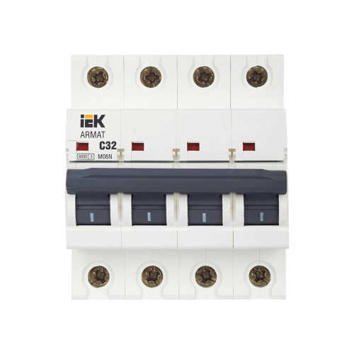 ARMAT Автоматический выключатель M06N 4P C 32А IEK
