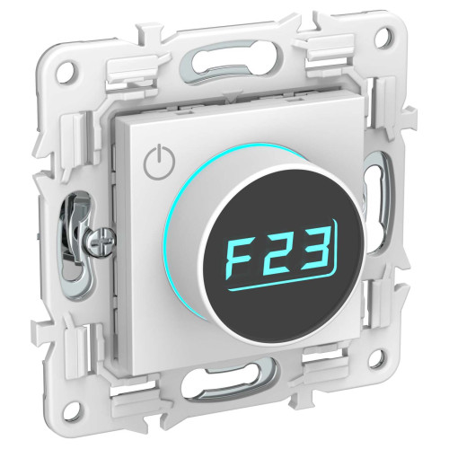 SKANDY Термостат электронный с индикацией SK-T01W арктический белый IEK