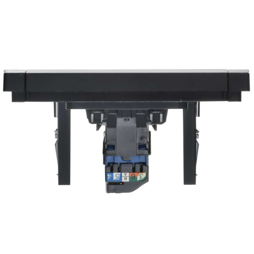 FORTE&PIANO Розетка компьютерная RJ45 кат.6 FP231M металл белый IEK