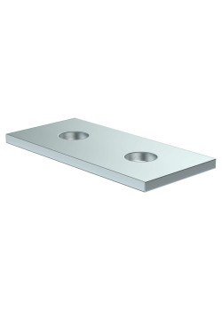 Пластина соединительная с 2 отверстиями для STRUT-профиля EZ IEK