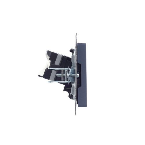 BRITE Розетка компьютерная RJ45 кат.5E РК10-БрМ маренго IEK