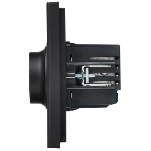 FORTE&PIANO Светорегулятор поворотно-нажимной 600Вт FP154M металл черный IEK FORTE&PIANO Светорегулятор поворотно-нажимной 600Вт FP154M металл черный IEK