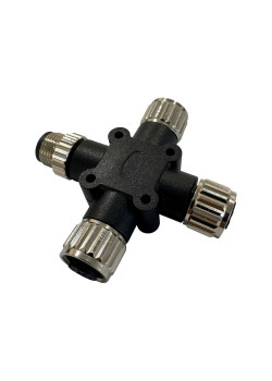 Коннектор X-образный 5pin L-contour LEDEL