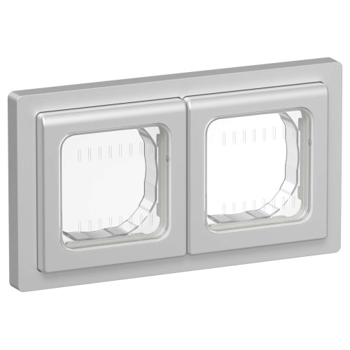 FLITE Рамка 2-местная IP55 Рпро-2-55-ФлА алюминий IEK