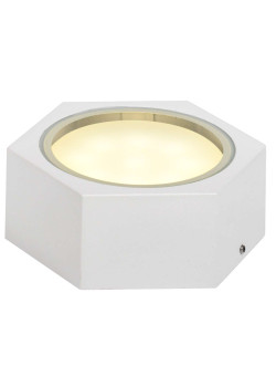 Светильник уличный 5204 потолочный под лампу GX53 IP65 белый IEK