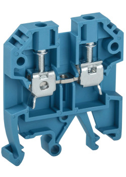 Клемма винтовая КВИ-4мм2 синяя IEK