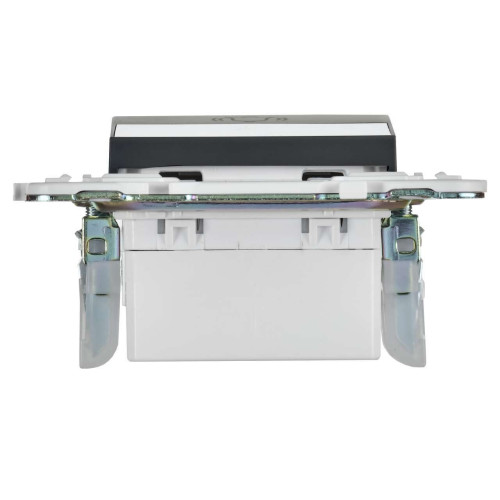 SKANDY Кнопка звонка с индикацией для отелей 10А SK-V17G графит IEK
