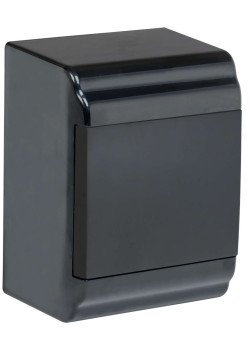 PRIME Корпус пластиковый ЩРН-П-4 модуля навесной черный IP41 IEK