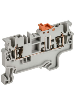 ARMAFIX Клемма пружинная с ножевым размыкателем CXK2.5 IEK