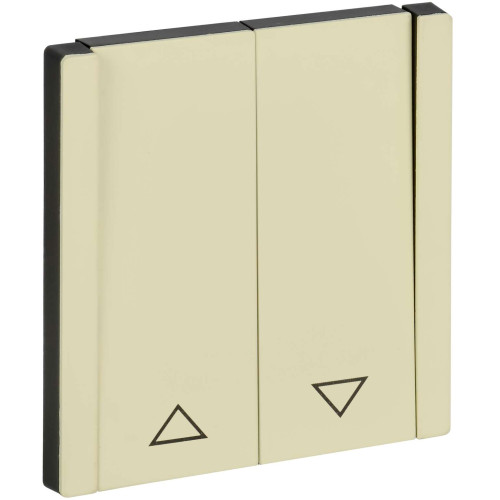 FORTE&PIANO Выключатель жалюзи 10А FP811M металл серый сланец IEK