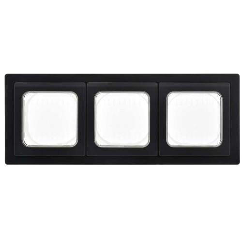 FLITE Рамка 3-местная IP55 Рпро-3-55-ФлЧ черный IEK