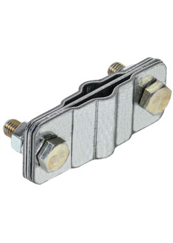 Зажим соединительный параллельный полоса/пруток—полоса/пруток оцинкованная сталь IEK