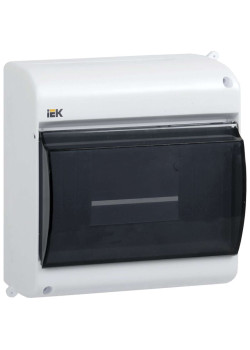 KREPTA 3 Корпус пластиковый КМПн 2/6 IP30 белый IEK