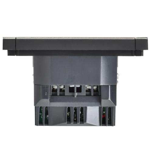 FORTE&PIANO Розетка 1-местная с заземлением с защитными шторками винтовое крепление 16А USB A+C 18Вт FP647M металл шампань IEK