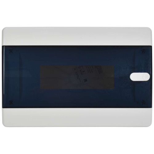 UNION Compact Корпус пластиковый ЩРН-П-12 IP41 черная прозрачная дверь IEK