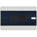 UNION Compact Корпус пластиковый ЩРН-П-12 IP41 черная прозрачная дверь IEK