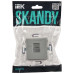 SKANDY Розетка компьютерная RJ45 кат.6 SK-K02S серебряный IEK