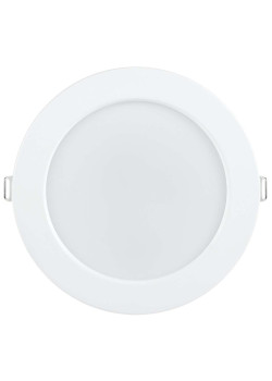 Светильник светодиодный ДВО 1613 белый круг 12Вт 3000К IP20 IEK