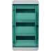 TEKFOR Корпус пластиковый КМПн-36 IP65 зеленая прозрачная дверь IEK