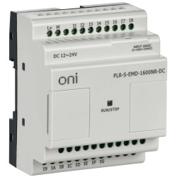Логическое реле PLR-S ONI. Модуль расширения 16 каналами дискретного ввода. Напряжение питания 12-24 В DC