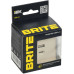 BRITE Розетка USB A+C 45Вт высокоскоростная зарядка РЮ11-2-БрКр бежевый IEK