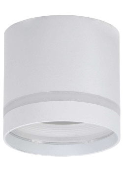 Светильник 4016 накладной потолочный под лампу GX53 белый IEK