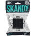 SKANDY Выключатель 3-клавишный 10А SK-V11Bl черный IEK
