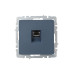 BRITE Розетка компьютерная RJ45 кат.6 РК11-БрМ маренго IEK