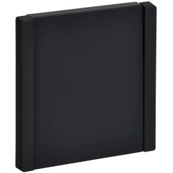 FORTE&PIANO Выключатель 1-клавишный 10А FP101M металл черный IEK