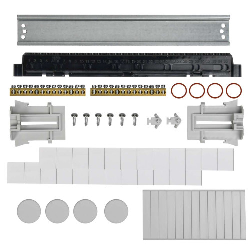 TEKFOR Корпус пластиковый КМПн-12 IP65 черная прозрачная дверь IEK