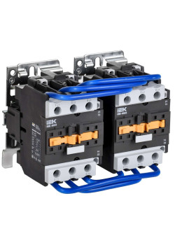 Контактор КМИ-46532 реверс 65А 230В/АС3 2NO;2NC IEK