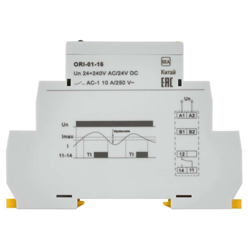 Реле контроля тока ORI 1,6-16А 24-240В AC/24В DC IEK