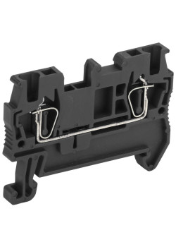 Клемма пружинная КПИ 2в-1,5 17,5А черная IEK