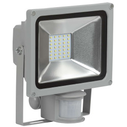 Прожектор светодиодный СДО 05-20Д (детектор) SMD IP44 серый IEK