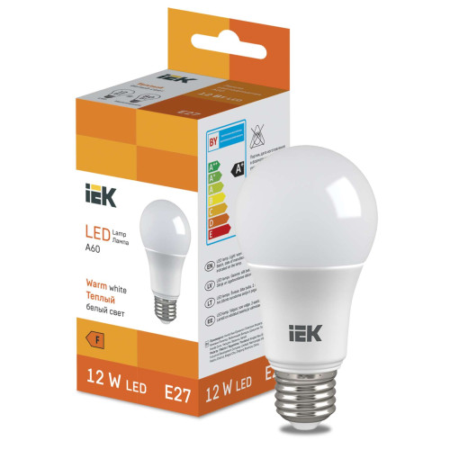 LED Bulb A60 1140lm 3000K E27 IEK