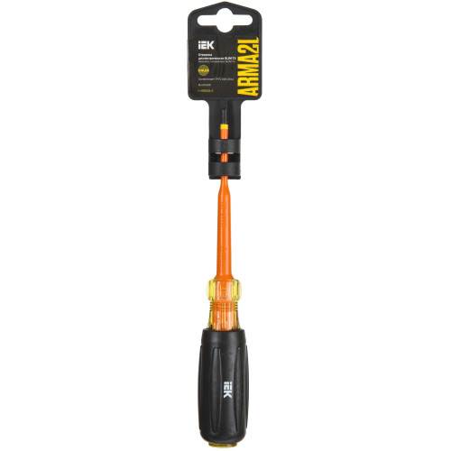 ARMA2L 5 Отвертка диэлектрическая SLIM SL4,0х100 Т3 IEK