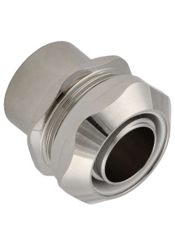 ELASTA Муфта соединительная TMP25 М25 с внутренней резьбой латунная IP67 IEK