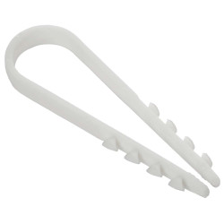 Дюбель-хомут 5-10мм для круглого кабеля нейлон черный (100шт/упак) GENERICA