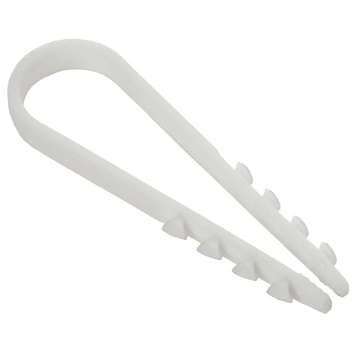 Дюбель-хомут 5-10мм для круглого кабеля нейлон черный (100шт/упак) GENERICA