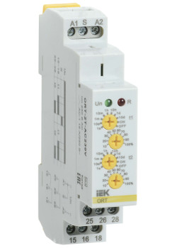 Реле времени ORT 2 контакта 2 уставки 230В AC IEK