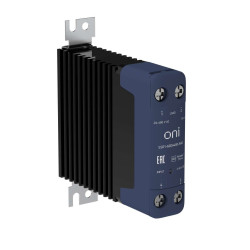 Реле твердотельное SSR1 60А 4-32В DC 24-480В AC с радиатором ONI