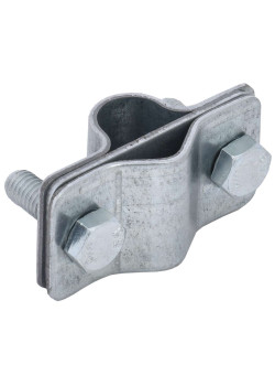 Зажим соединительный параллельный пруток-стержень оцинкованная сталь IEK