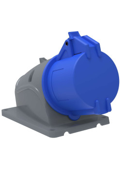 MAGNUM Розетка стационарная ССИ-123 32А-6ч/200-250В 2P+PE IP44 IEK