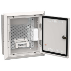 TITAN 5 Корпус мультимедиа ЩРв-12 (1х12) 380х365х130мм IP30 белый IEK
