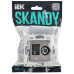 SKANDY Розетка двойная TV+RJ45 кат.5E SK-A14N металл никель IEK