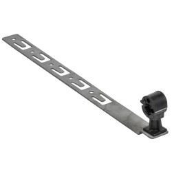 Держатель проводника круглого 8-10мм черепичная кровля с крючком с пластиковым фиксатором L=330мм TD IEK