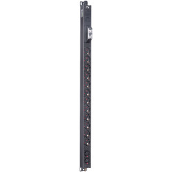 ITK BASE PDU вертикальный PV1111 20U 1 фаза 16А 12 розеток SCHUKO (немецкий стандарт) + 2 розетки C13 кабель 2,6м вилка SCHUKO (немецкий стандарт)