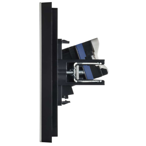 FORTE&PIANO Розетка компьютерная RJ45 кат.6 FP731M металл никель IEK